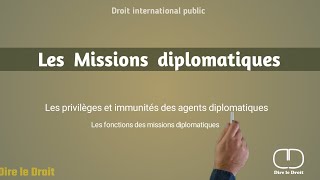 Comprendre les missions diplomatiques en 03 minutes [upl. by Acsirp]