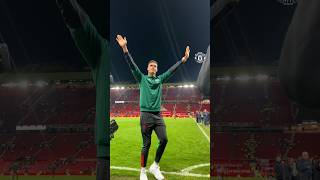 Varane Says Farewell To Old Trafford 🥺 [upl. by Nnarual]