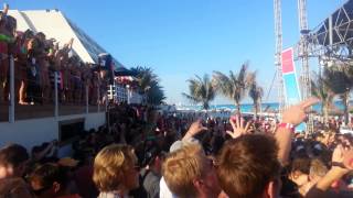 Cancun Spring Break 2013 Pauly D Oasis Beach [upl. by Assyla]