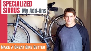 Specialized Sirrus  MY UPGRADE Addons  Road Mountain Gravel Bike Bicycle Hybrid [upl. by Hgielrebmik309]