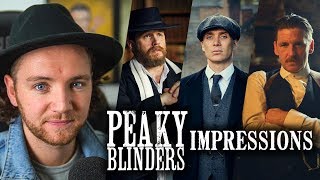 9 Peaky Blinders impressions  Tommy Shelby Alfie Solomons Abe Gold amp More [upl. by Yartnod653]