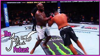 Derrick Lewis Knocks Out Nameless Man Wafts Him Back to the Undercard Jack Slack Podcast 175 [upl. by Zenger323]