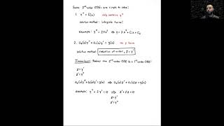 Finding a Second Solution and Reduction of Order part 1 Differential Equations Lecture 9 [upl. by Ffej235]