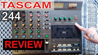 Tascam Portastudio 244  Review  Features Overview [upl. by Claudio]