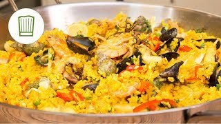 Paella selber machen  Chefkochde [upl. by Bertle309]