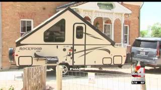 Parris RV Featured on ABC4 2017 Good4Utah Road Tour 2016 Forest River Rockwood A212HW [upl. by Cailean]