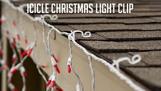 Icicle Christmas Light Clip [upl. by Legnaesoj385]