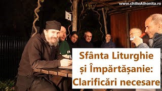 Sfânta Liturghie și Împărtășanie Clarificări necesare  p Teologos [upl. by Auqemahs]