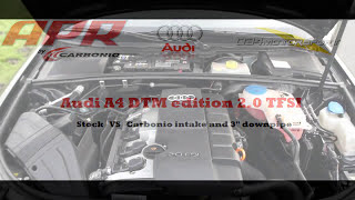 Audi A4 DTM edition with Carbonio intake [upl. by Aissac]