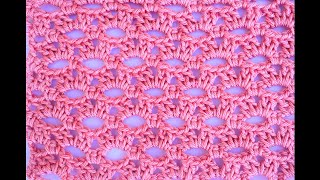 COMO HACER UNA SENCILLA PUNTADA A CROCHET PARA BLUSAS DE VERANO  CON GRAFICOS EN EL VIDEO [upl. by Atronna836]