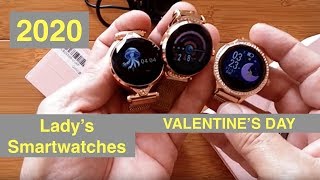 Mrs Ticks Picks 2020 Womens Valentines Smartwatches for the Ladies  Android Fitness Fashion [upl. by Feeley]