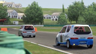 Assetto Corsa  Fiat Seicento Kit A0 WIP  Enna Pergusa Rally Show 2012 [upl. by Oknuj]