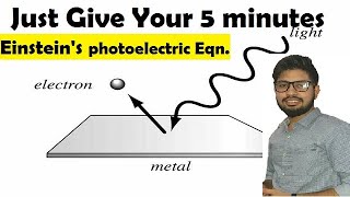 Einsteins photoelectric equation  Abhishek sahu [upl. by Aric346]