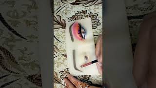 Bridal eye makeup fouziaikram nailart eyemakeup mehndi [upl. by Holder]