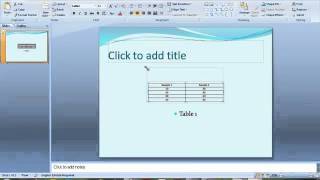 Copy Table from Microsoft Word to PowerPoint [upl. by Natfa]