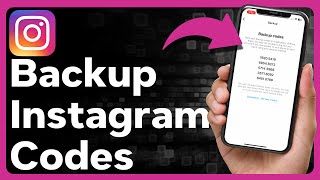 How To Get Backup Codes On Instagram [upl. by Shannen]