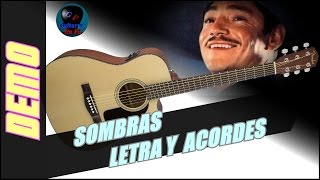 SOMBRAS Letra y Acordes  Javier Solís  DEMO [upl. by Retloc]