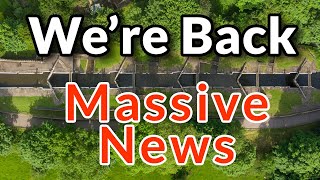 Were Back At Bingley Five Rise and MASSIVE NEWS  Ep 49 [upl. by Howlyn210]