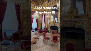 Appartements Napoléon III  Louvre Museum 🇫🇷 Paris napoleon louvre paris decoration [upl. by Hillery]