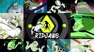 All ripjaws transformations on all Ben 10 series [upl. by Lennox]