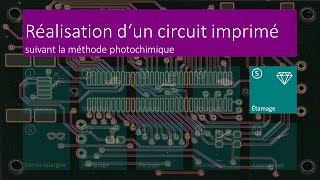 Réalisation dun circuit imprimé  05 Étamage  FR [upl. by Ajidahk844]