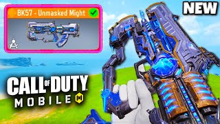 NEW LEGENDARY BK57  UNMASKED MIGHT 😍 COD MOBILE [upl. by Piselli]