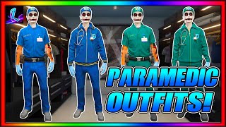 UPDATED HOW TO GET ALL PARAMEDIC OUTFITS IN GTA 5 ONLINE 166 Paramedic Outfit Glitch [upl. by Annawik]