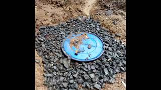 Rainwater Harvesting Percolation Pit in a Garden [upl. by Mendez141]