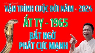 TỬ VI  Ất Tỵ 1965 Năm 2024  Năm Rồng Vận Số Đại Phát Tài  Consomayman [upl. by Onaicilef]