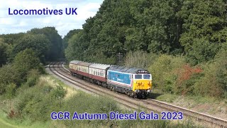 Great Central Railway Autumn Diesel Gala 2023 [upl. by Kamaria]