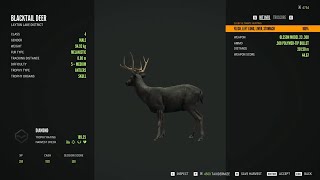 MALASTICE DIAMOND BLACKTAIL BUCK MOD THEHUNTER CALL OF THE WILD PC PC 2024 [upl. by Maia]