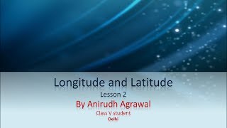 Longitude and Latitude  CBSE Class VI Social Science  Geography [upl. by Analaf562]