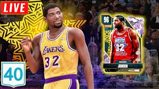 PINK DIAMOND MAGIC JOHNSON IS THE LEVEL 40 REWARD FOR SEASON 4 TALL POINT GUARD META COMING LIVE [upl. by Ganiats161]