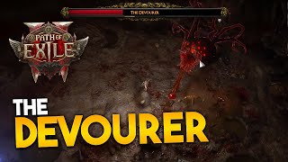 Path of Exile 2s Second Boss THE DEVOURER  PoE 2 Boss Showcase  NEW WASD Ranger Gameplay [upl. by Nas776]