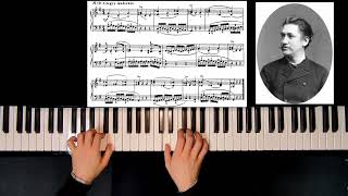 Ludvig Schytte  Etude in G Major op 108 No 19  Lesson  Tutorial [upl. by Martel]