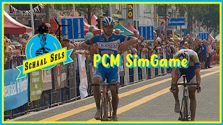 Schaal Sels Merksem Johan Museeuw Classic  PCM SimGame [upl. by Aivart]