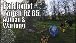 Faltboot Pouch RZ 85  Aufbau amp Wartung  Faltboot 01 [upl. by Orlene]