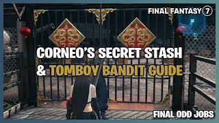 Final Fantasy 7 Remake  Corneos Secret Stash How To Get Back To Sewers  Odd Jobs amp Sidequests [upl. by Nagorb]