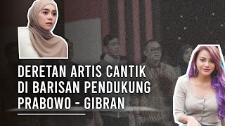 DERETAN ARTIS YANG MENDUKUNG PRABOWO  GIBRAN DI PEMILU 2024 [upl. by Arayc353]