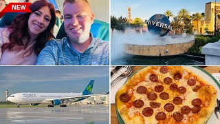 Florida Disney World vlog13 HOUR FLIGHT HOME Aer Lingus Orlando Airport Terminal C Travel Day✈️ [upl. by Fiora870]