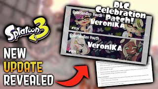 New Update Patch Revealed New DLC Bonus  Splatoon 3 News [upl. by Nelson]