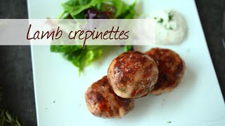 Lamb crepinettes  Video recipe [upl. by Yecrad820]