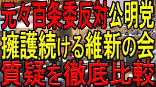 元々百条委反対の公明党VS擁護し続ける維新の会！斎藤知事への質疑の温度差比較！維新の質問は知事がテンプレで答えやすいように誘導しており、あからさま過ぎる！【斎藤知事】【百条委員会】 [upl. by Nerha]