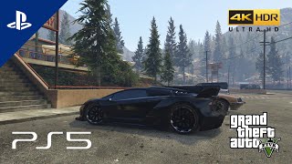 Grand Theft Auto 5  Pegassi Zentorno Drive Gameplay  PS5 4K [upl. by Hanna]