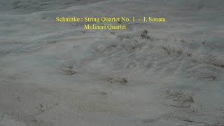 Schnittke  String Quartet No 1  I Sonata [upl. by Zerep]