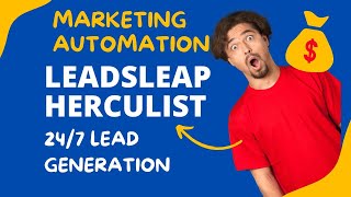 Marketing Automation  Leadsleap amp Herculist Review Tutorial 2023 [upl. by Yssac238]