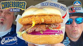 Culvers® Curderburger Review With Burger Beast 🍔🧀  BACK IN 2023 theendorsement [upl. by Nevart]