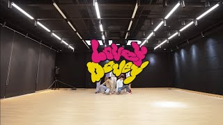 LOVEY DOVEY  HORI7ON DANCE PRACTICE MIRRORED [upl. by Ganny]