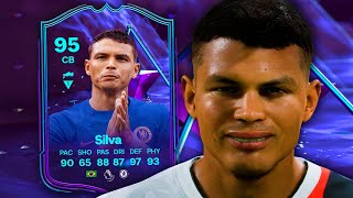 95 End of an Era Thiago Silva SBC Player Review  EA FC 24 [upl. by Che]