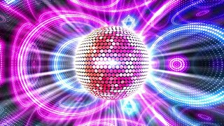 4K Disco Ball Lights and Stunning Effects VJ Relax with Disco music [upl. by Zosema]